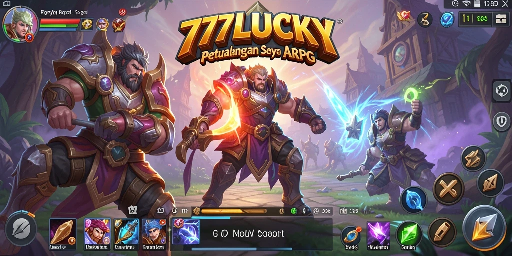 Gameplay seru dalam dunia fantasi <strong>777LUCKY</strong> yang penuh petualangan.