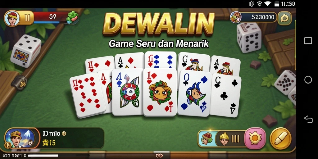 Tampilan gameplay seru di DEWALIN dengan grafis yang menarik.