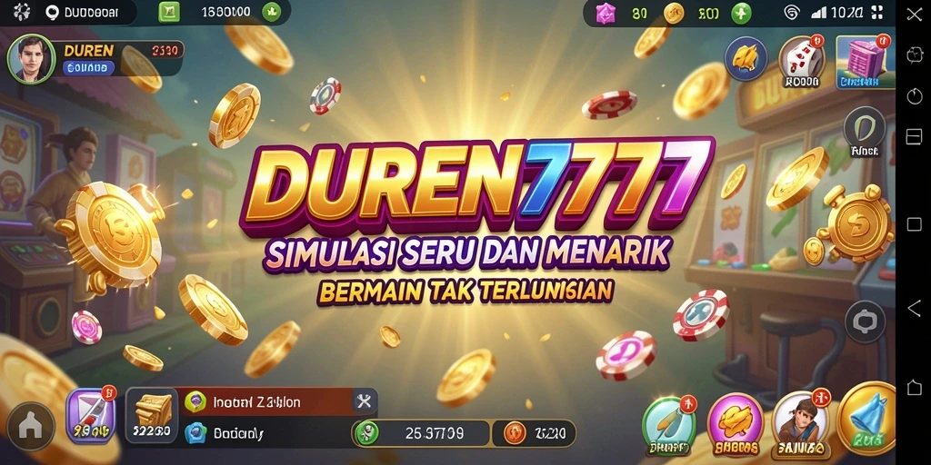 Tampilan menarik dari gameplay DUREN777 yang menghadirkan simulasi seru.