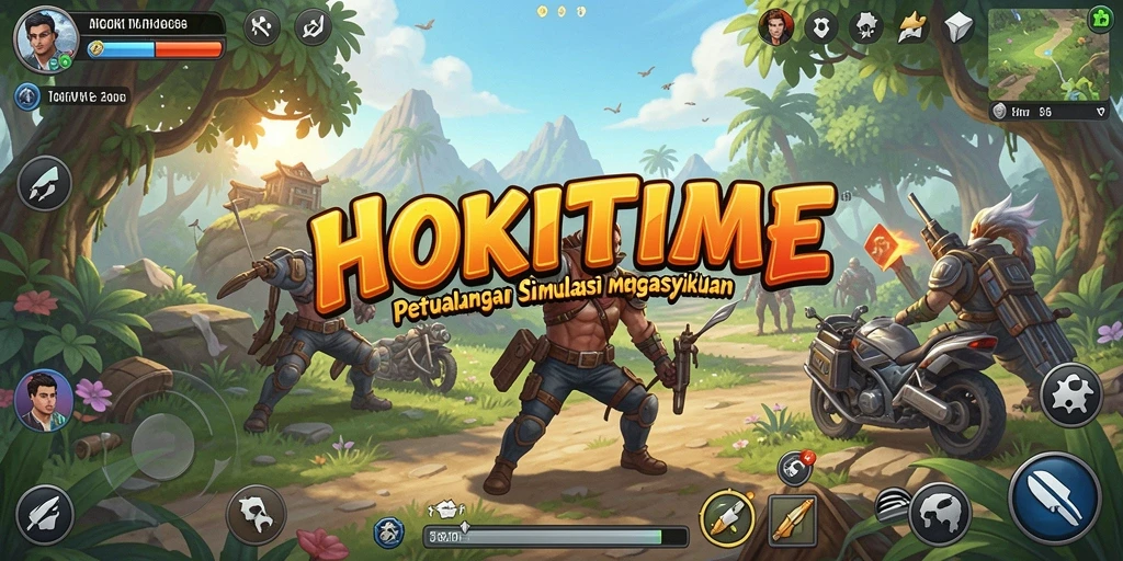 Tampilan gameplay HOKITIME yang menarik dan interaktif.