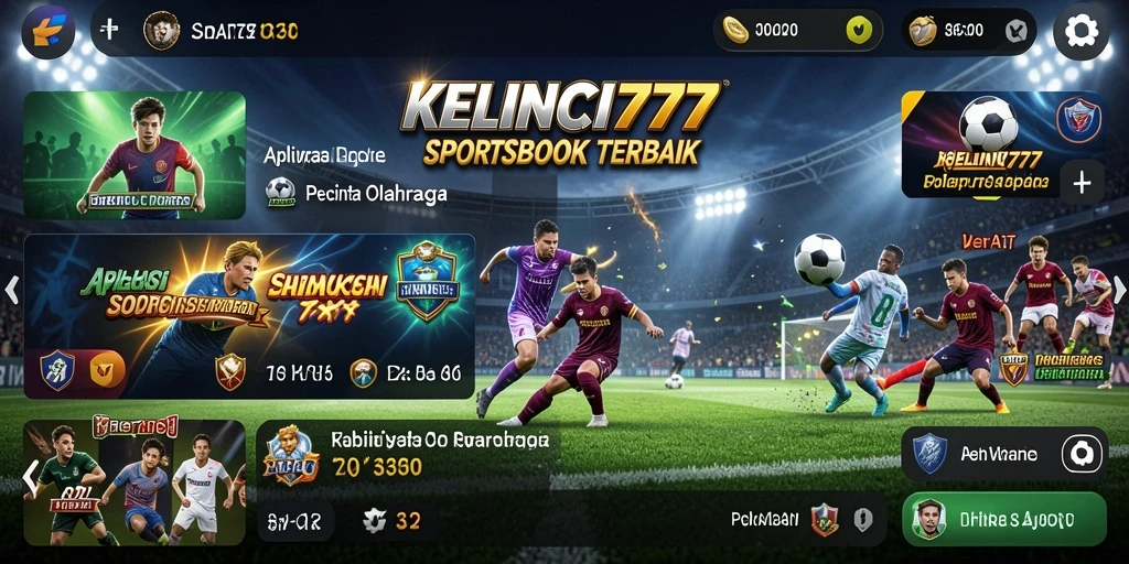 Screenshot gameplay KELINCI777 menampilkan berbagai opsi taruhan olahraga.