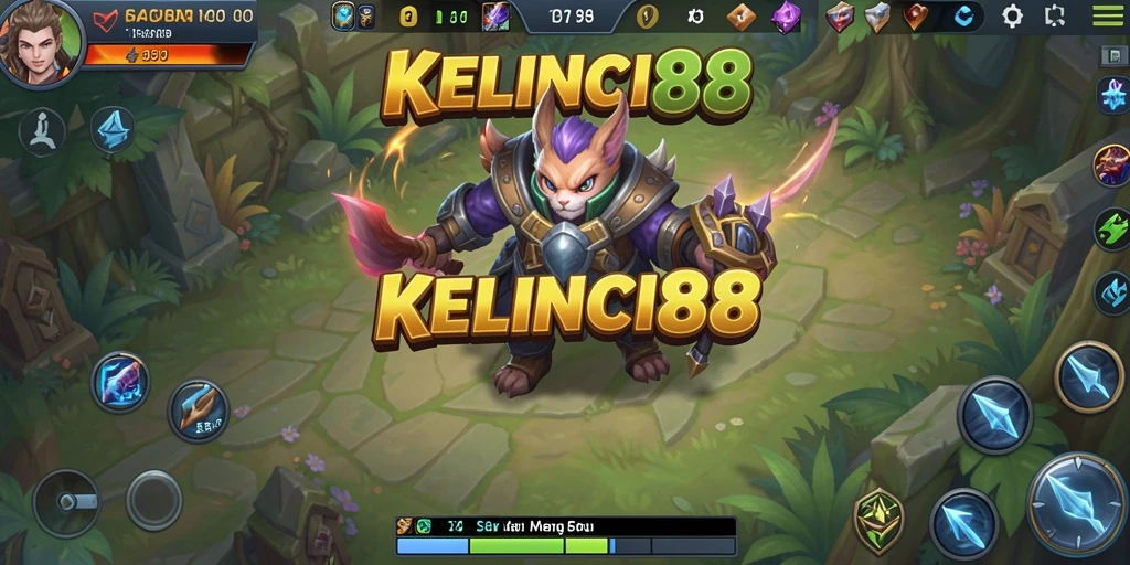 Screenshot dari aksi seru di KELINCI88 dalam gameplay MOBA.