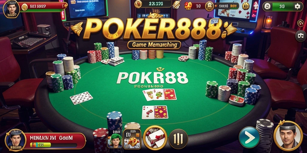 Screeshot utama POKER88 menampilkan gameplay seru saat memancing.