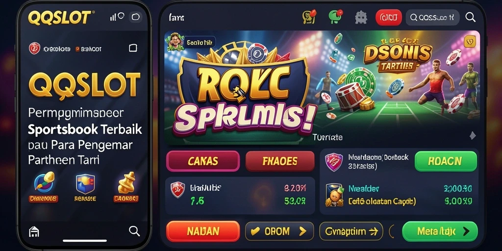 Screenshot dari gameplay menarik aplikasi Sportsbook QQSLOT.