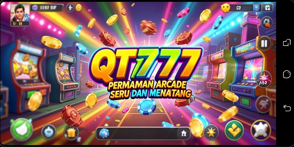 Tangkapan layar gameplay seru dari QT777, menunjukkan aksi penuh tantangan.