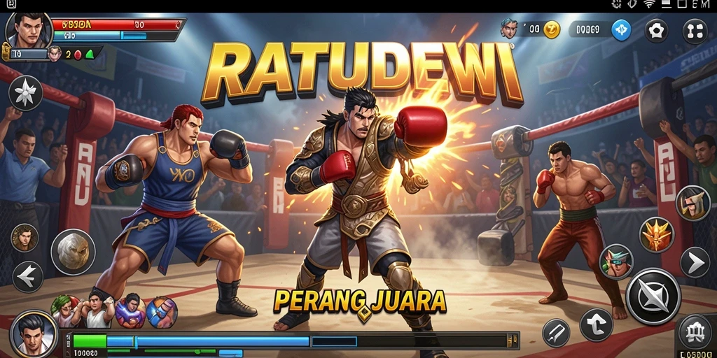 Tampilan menarik dari pertarungan epik di RATUDEWI.