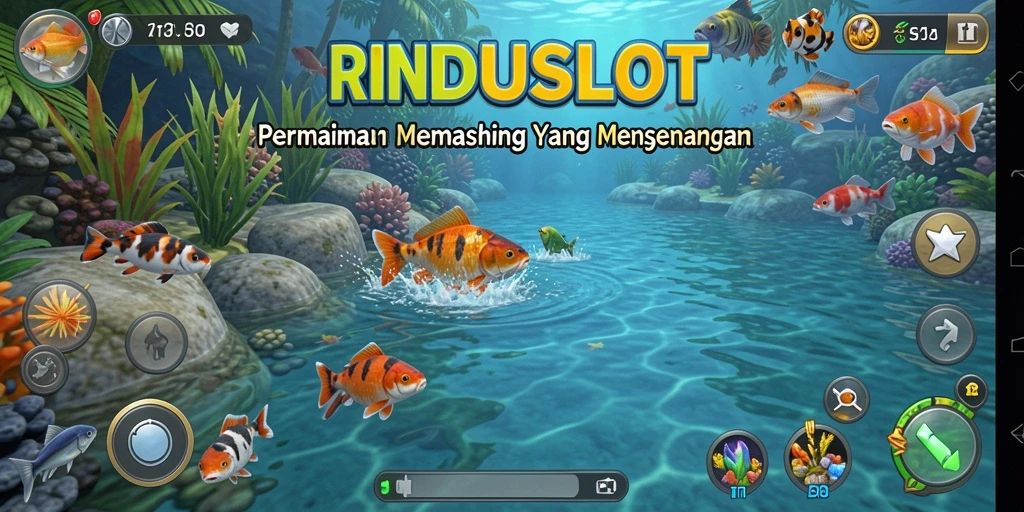 Tangkapan ikan yang luar biasa dalam gameplay RINDUSLOT.