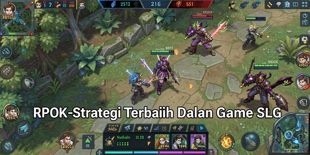 Gameplay menarik dalam RPOK dengan taktik yang mendalam.