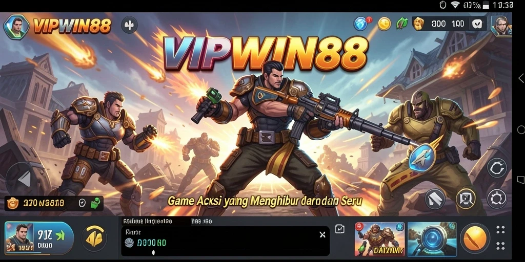 Tangkapan layar gameplay <strong>VIPWIN88</strong> yang menampilkan aksi mendebarkan dan karakter yang menarik.