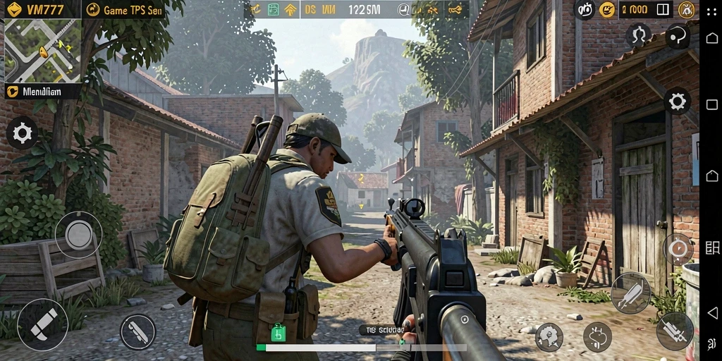 Tampilan menakjubkan dari gameplay TPS yang mendebarkan.