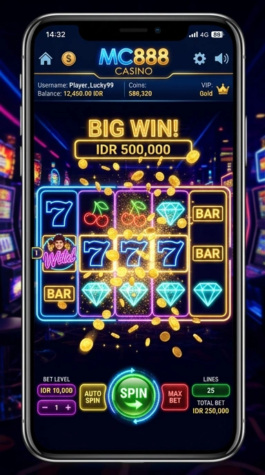 Proses unduh yang cepat dan mudah di aplikasi mc888.